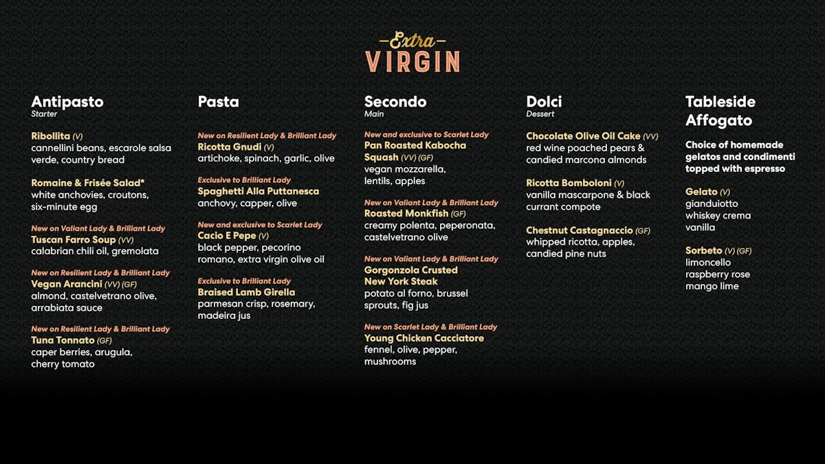 Extra Virgin Italian trattoria on Virgin Voyages — photo 2