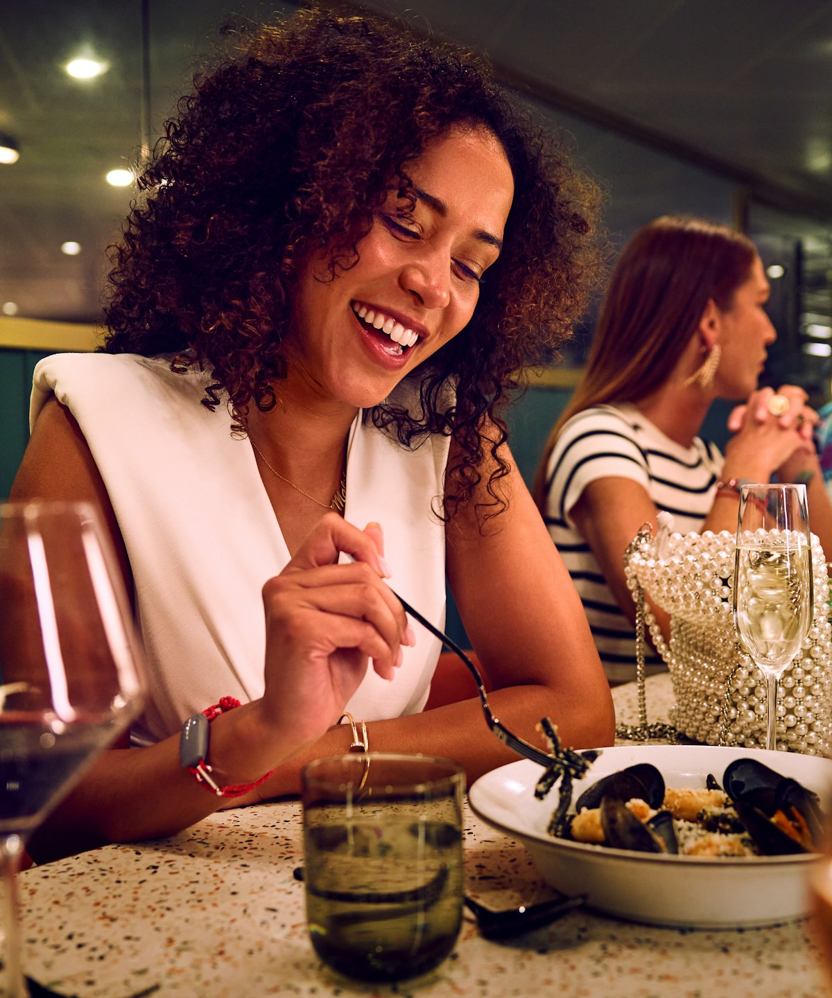 Extra Virgin Italian trattoria on Virgin Voyages