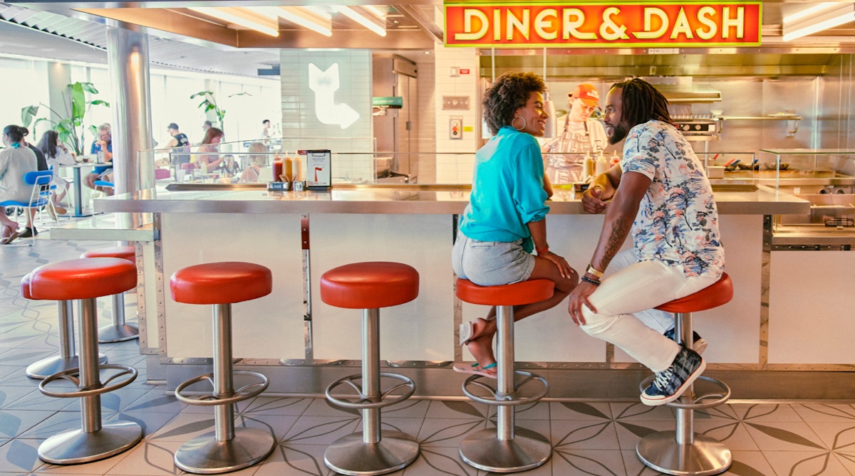 The Galley food hall on Virgin Voyages — photo 1